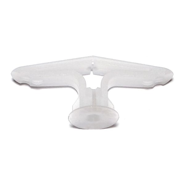Toggle Bolt, 1-4/5" L, Plastic, 100 PK